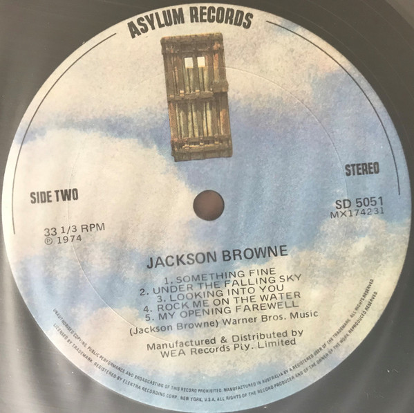 Jackson Browne - Jackson Browne | Asylum Records (SD 5051) - 4