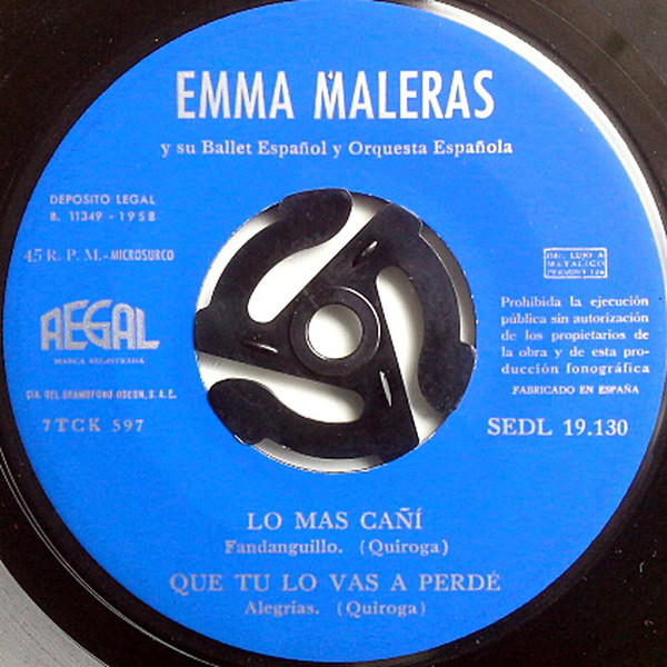 descargar álbum Emma Maleras Y Su Ballet Español Y Orquesta Española - Serie 7