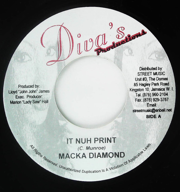 télécharger l'album Macka Diamond - It Nuh Print