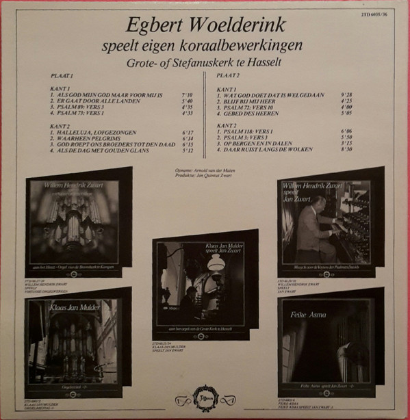last ned album Egbert Woelderink - Egbert Woelderink Speelt Eigen Koraalbewerkingen Grote Of Stefanuskerk Te Hasselt