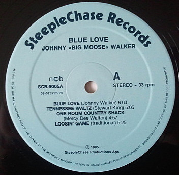 lataa albumi Johnny Big Moose Walker - Blue Love
