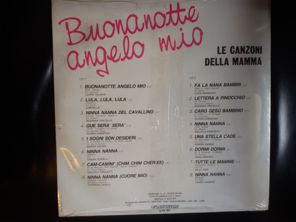Album herunterladen Various - Buonanotte Angelo Mio Le Canzoni della Mamma