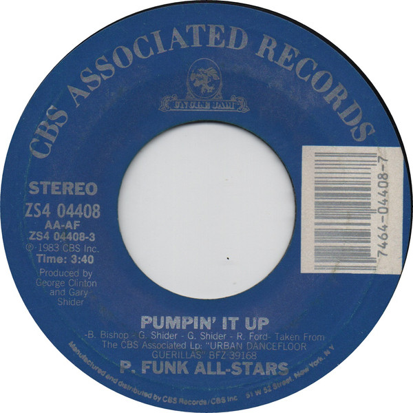 P. Funk All-Stars – Pumpin' It Up (1983, Vinyl) - Discogs