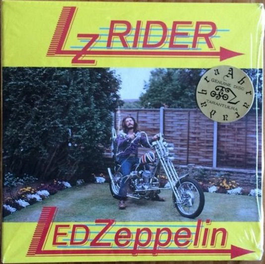 Led Zeppelin – LZ Rider (1995, Yellow Cover, CD) - Discogs