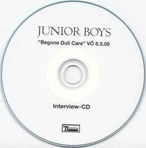 Junior Boys - Interview-CD album cover