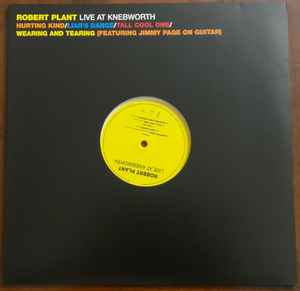 Robert Plant - Live At Knebworth album cover