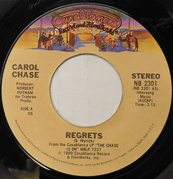 télécharger l'album Carol Chase - Regrets