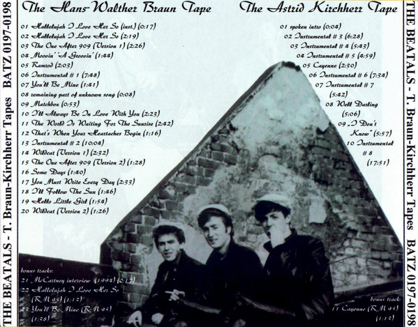 last ned album The Beatals - The Braun Kircherr Tapes