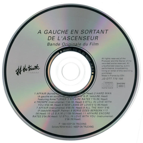 lataa albumi Murray Head - A Gauche En Sortant De Lascenseur Musique Et Chansons De