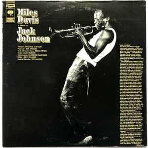 Miles Davis - A Tribute To Jack Johnson album cover