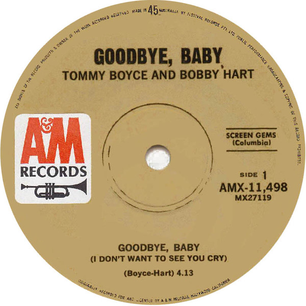 télécharger l'album Tommy Boyce And Bobby Hart - Goodbye Baby