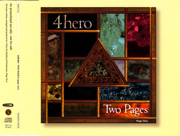 4hero – Two Pages (Page Two) (1998, CD) - Discogs