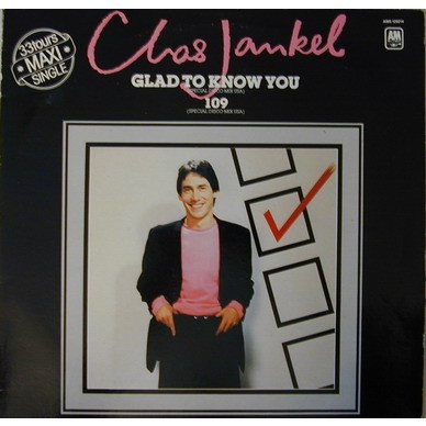 Chas Jankel – Glad To Know You (1982, Vinyl) - Discogs