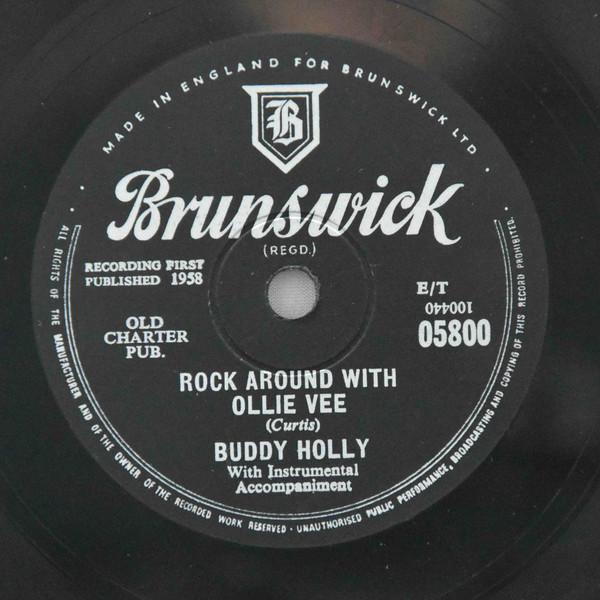 Buddy Holly – Rock Around With Ollie Vee / Midnight Shift (1959 