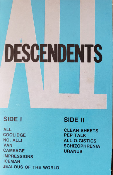 Descendents – All (1987, CD) - Discogs