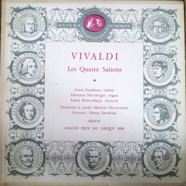 last ned album Vivaldi - Les Quatre Saisons Le Quattro Stagioni