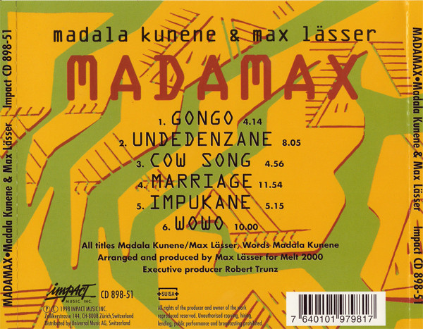 télécharger l'album Madala Kunene & Max Lässer - Madamax