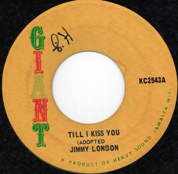 Jimmy London – Till I Kiss You (1974, Vinyl) - Discogs