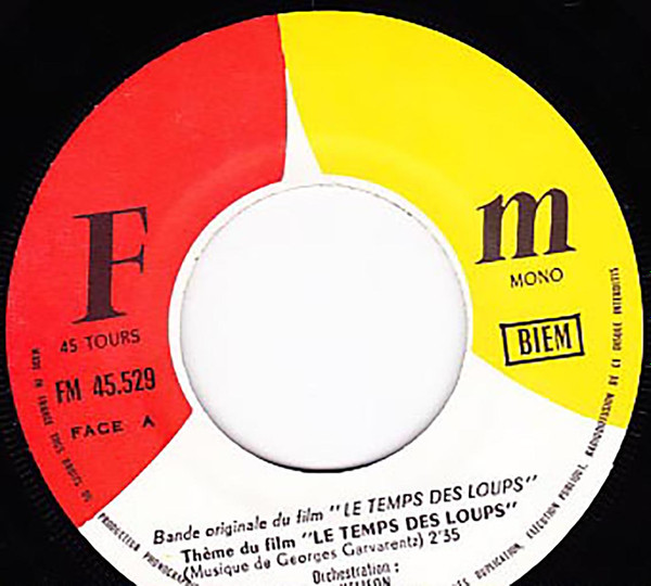 Georges Garvarentz – Bande Originale Du Film Le Temps Des Loups (1969,  Vinyl) - Discogs