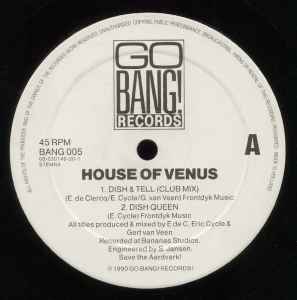 House Of Venus - Dish & Tell album cover