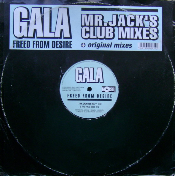 Gala – Freed From Desire (Mr. Jack's Club Mixes) (1996, Vinyl 