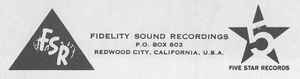 Fidelity Sound Recordings on Discogs