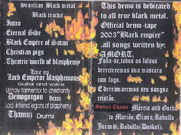 baixar álbum Amort - Black Empire Of Satan