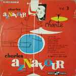 Cover of Chante Charles Aznavour, Vol. 3, , Vinyl