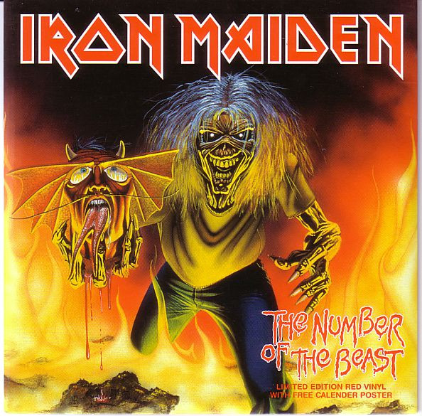 THE NUMBER OF THE BEAST printed mug New and in a box IRON MAIDEN 
