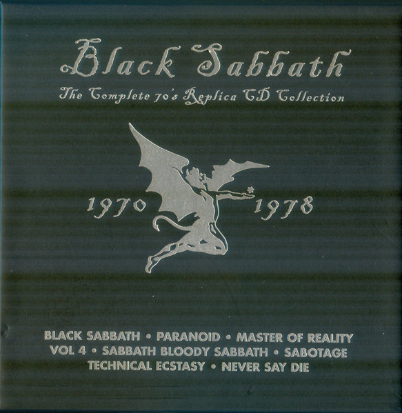Sabbath CD Collection finally complete! : r/blacksabbath
