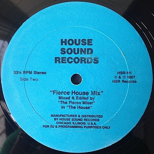 Fierce House Mix (1987, Vinyl) - Discogs