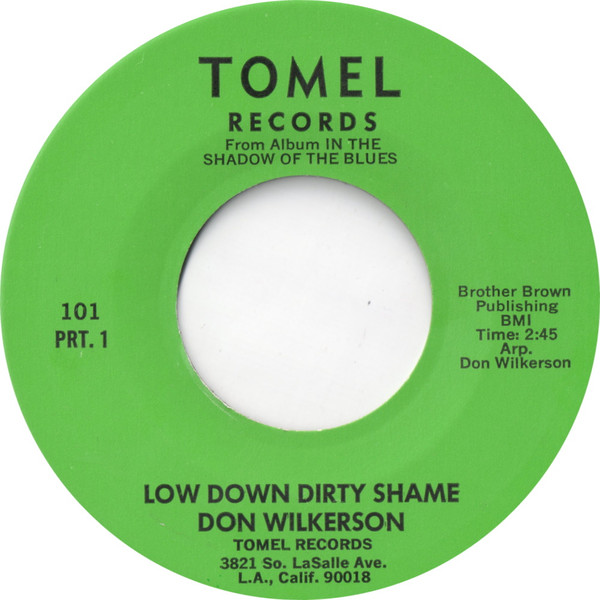 baixar álbum Don Wilkerson - Low Down Dirty Shame