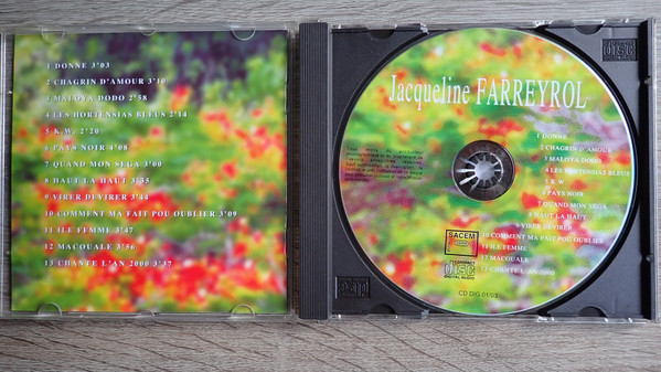 Jacqueline Farreyrol Couleur Creole 01 Cd Discogs