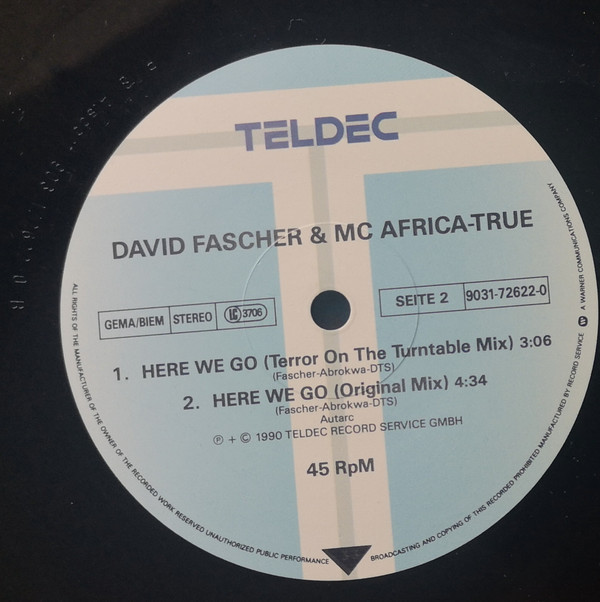 télécharger l'album David Fascher & MC AfricaTrue - Here We Go