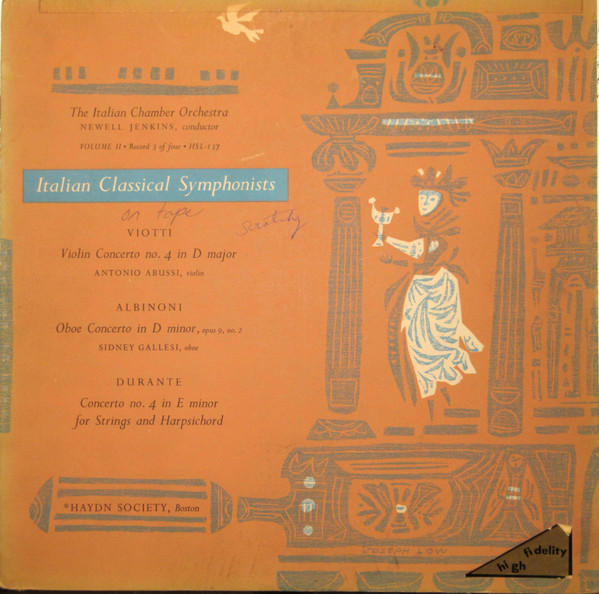 Album herunterladen The Italian Chamber Orchestra, Newell Jenkins - Italian Classical Symphonists Volume 2