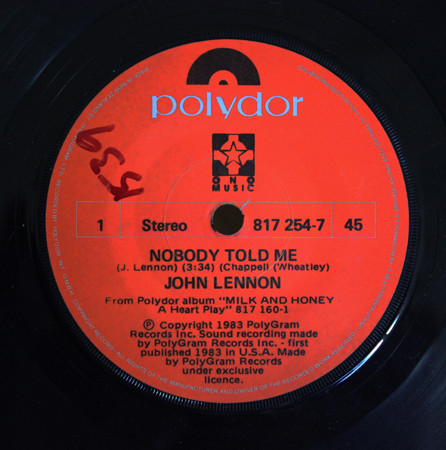 7" 45 US SP JOHN LENNON WOMAN (THE BEATLES)