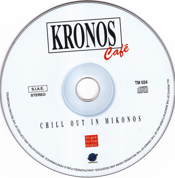 descargar álbum Various - Kronos Café Chill Out In Mikonos