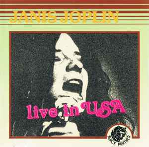 Janis Joplin - Live In USA album cover