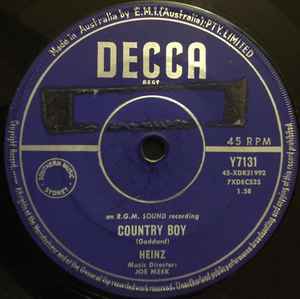 Heinz - Country Boy album cover