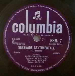 Orchestre Rock A Mambo - Serenade Sentimentale / Baila album cover