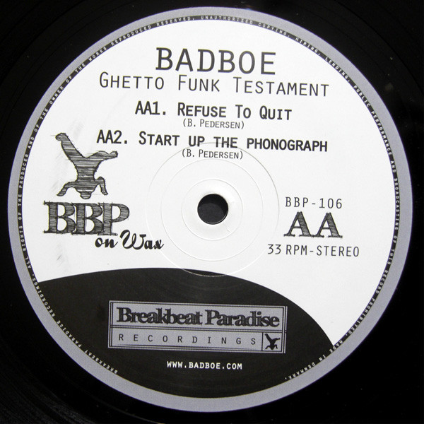 télécharger l'album Badboe - Ghetto Funk Testament