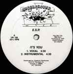 Cover of It's You, 1986, Vinyl