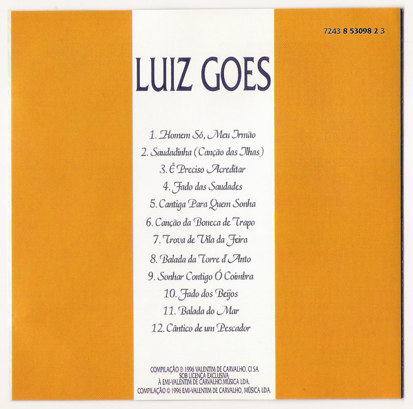 Album herunterladen Luiz Goes - Homem Só Meu Irmão