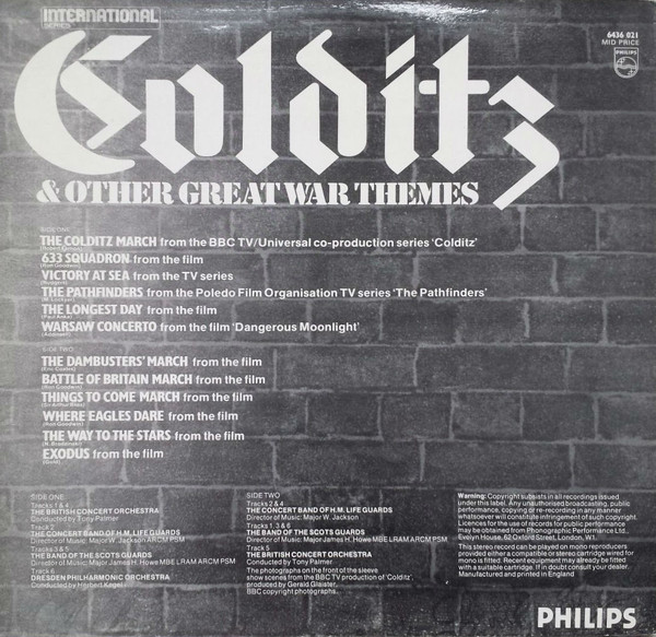 lataa albumi Various - Colditz Other Great War Themes