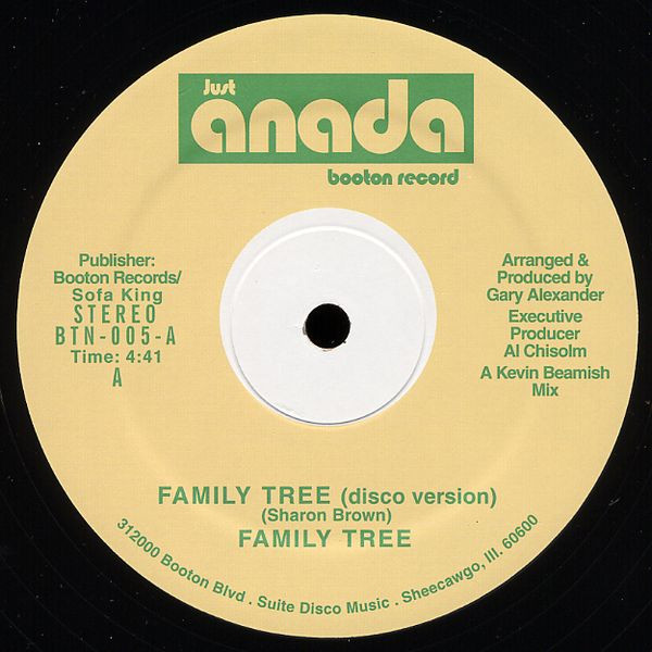 Family Tree / Skye – Family Tree (Disco Version) / Ain't No Need 