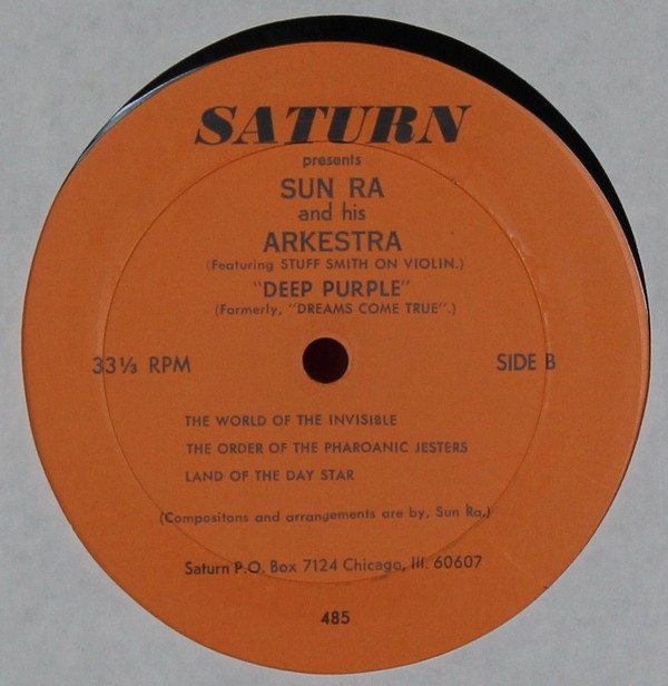 Album herunterladen Sun Ra And His Arkestra Featuring Stuff Smith - Deep Purple