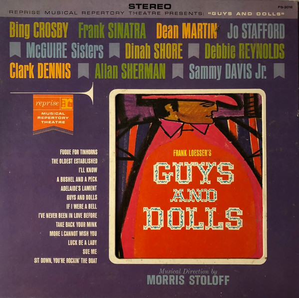 Reprise Musical Repertory Theatre Presents: Guys And Dolls (Vinyl) -