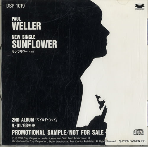 Paul Weller - Sunflower | Releases | Discogs