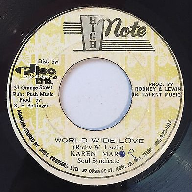 Karen Mark, The Soul Syndicate – World Wide Love (1977