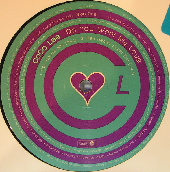 CoCo Lee – Do You Want My Love (2000, Vinyl) - Discogs